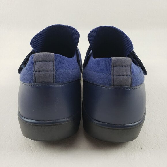 Alegria Traq Qwik Cozy Shoe Womens 7-7.5 EU 37 Blue Slip On Casual Knit Sneaker - Picture 8 of 10